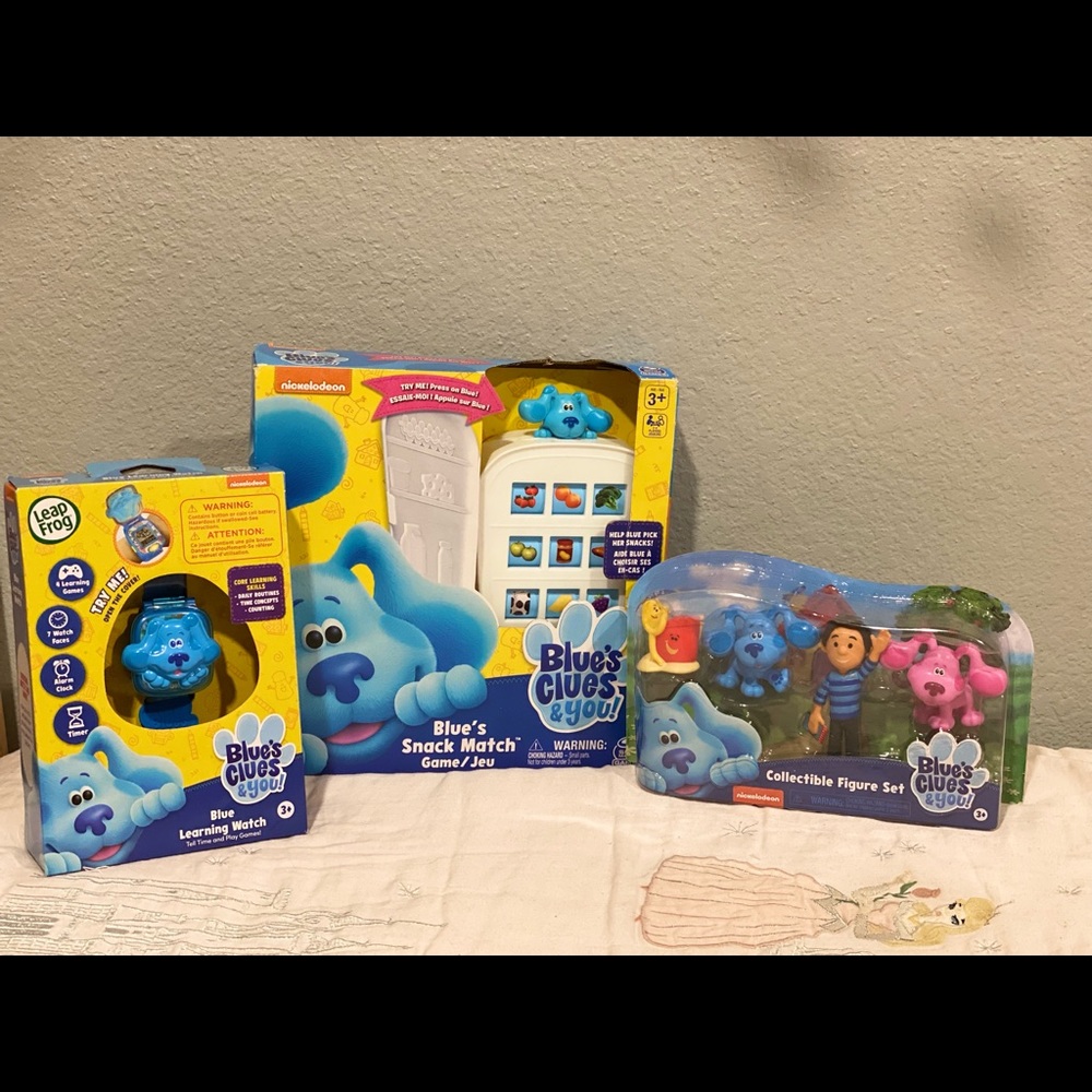 **SOLD**NEW IN BOX BLUES CLUES BUNDLE